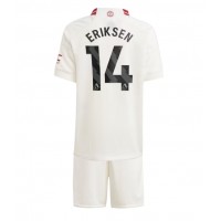 Manchester United Christian Eriksen #14 Tredje trøje Børn 2023-24 Kortærmet (+ Korte bukser)